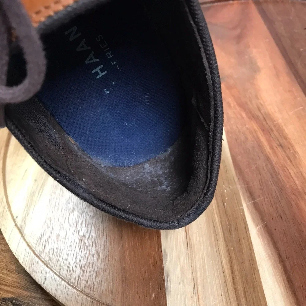 Cole Haan Go To Plain Toe Oxford Mens 10.5M British Tan Leather Derby Shoes